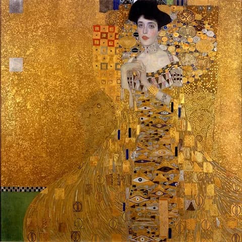 Portrait of Adele Bloch-Bauer I by Gustav Klimt