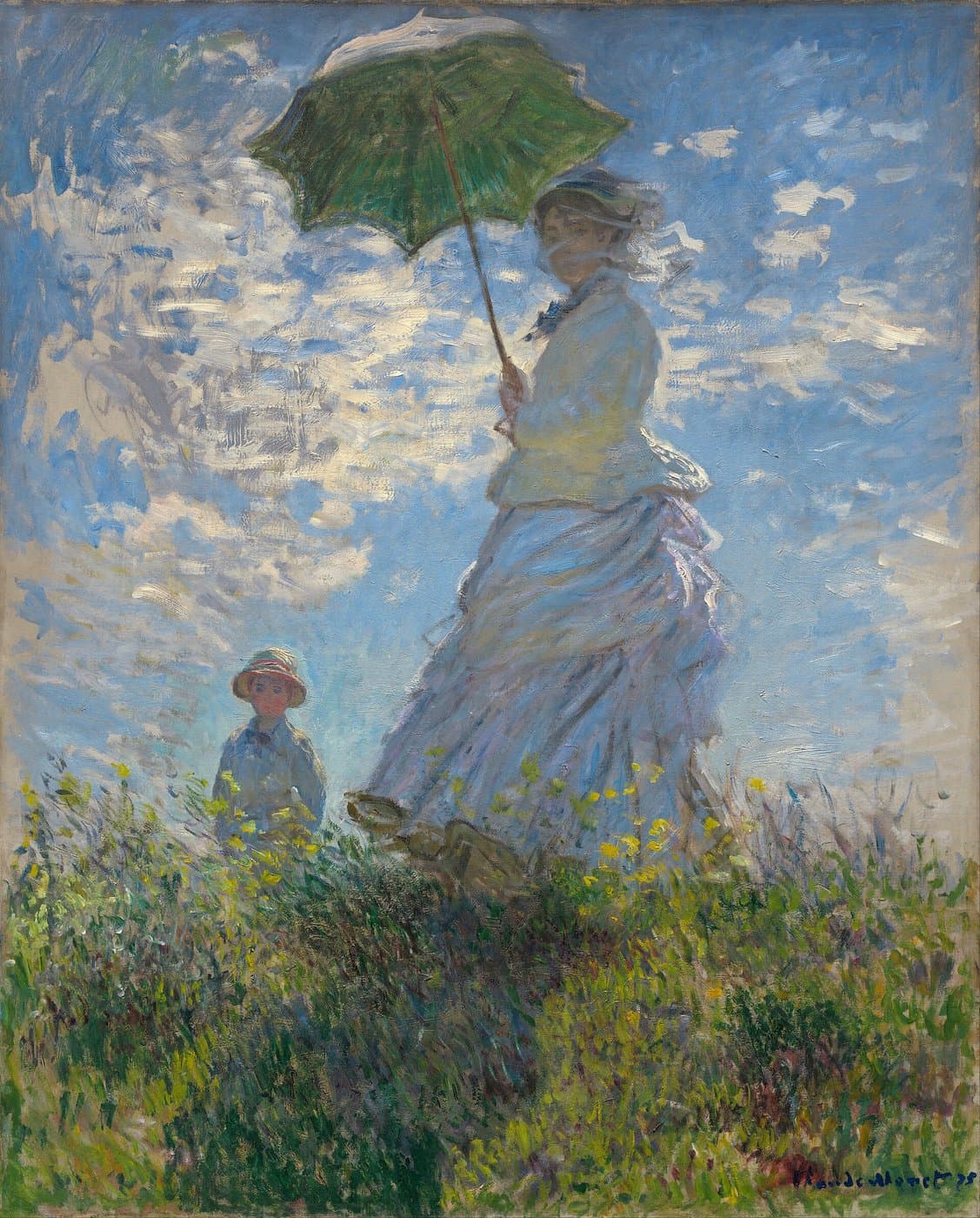 Claude Monet Woman with a Parasol